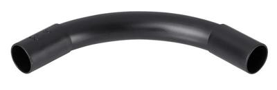 PIPELIFE Bocht PVC 3/4 (19mm) zwart per stuk - 4031133 PIPELIFE Bocht PVC 3/4 (19mm) zwart per stuk - 4031133