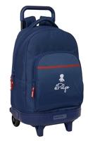 Schoolrugzak met Wielen El Pulpo Marineblauw 33 x 45 x 22 cm - thumbnail
