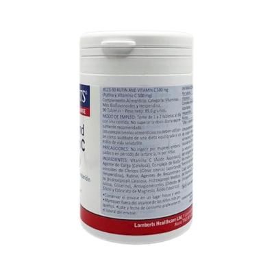 Lamberts Vitamine C 500mg Rutine & Bioflavonoïden Tabletten
