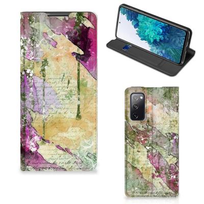 Bookcase Samsung Galaxy S20 FE Letter Painting Bookcase Samsung Galaxy S20 FE Letter Painting