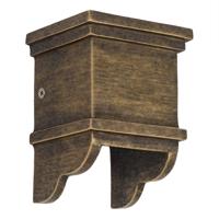 Borgo Onda Muurlamp Brons - thumbnail