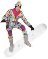 Foute Ski Overall Happy Heren - thumbnail