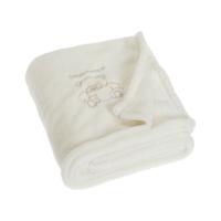 Playshoes fleece babydeken Beer Crème-75x100 cm - thumbnail