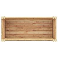 Verhoogde plantenbak Bruin 70 x 35 x 70 cm Bamboe - thumbnail