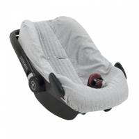 Trixie autostoelhoes Sirène Grey junior katoen grijs - thumbnail