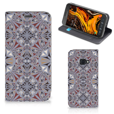 Samsung Galaxy Xcover 4s | Standcase | Flower Tiles