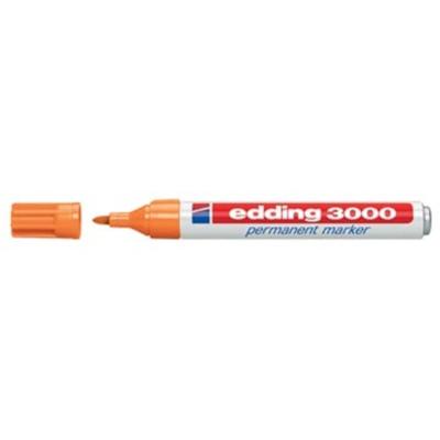 Edding 3000 permanent marker 1,5-3mm rond oranje