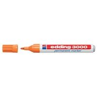Edding 3000 permanent marker 1,5-3mm rond oranje - thumbnail