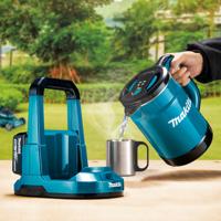 Makita Accu Oplaadbare waterkoker Wasserkocher DKT360Z Kunststof - thumbnail