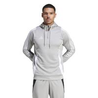 adidas Tiro 24 Hooded Trainingstrui 1/4-Zip Lichtgrijs Wit - thumbnail