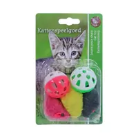 Boon Kattenspeelgoed Set Muis Rammelbal - thumbnail