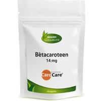 Bètacaroteen 14 mg | 60 vegan capsules | Bruiningscapsules | Vitaminesperpost.nl - thumbnail