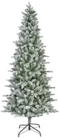 Everlands Killington fir grote kunstkerstboom besneeuwd groen 240cm - thumbnail