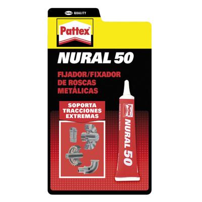 Secondenlijm Pattex nural 50 10 ml Rood Vloeistof