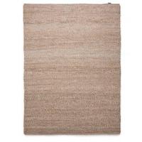 Nordic Weavers Wollen vloerkleed Lett - beige - 90x160 cm - thumbnail