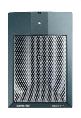 Shure Beta 91a condensator boundary microfoon voor kick drum Shure Beta 91a condensator boundary microfoon voor kick drum