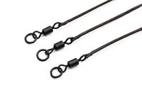 Korda Kable Leadcore Leader Ring Swivel Gravel 50cm - thumbnail