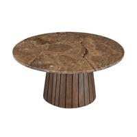 Sohome Ronde Salontafel 'Espen' Marmer, 80cm - thumbnail