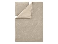 LIVARNO Satijnen dekbedovertrek 140 x 200 cm (Beige) - thumbnail