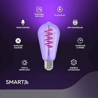 Circle Smart home - E27 - 5W - RGB + 1800K - 5101000800