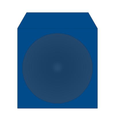 MediaRange BOX67 CD-doosje Opbergmap/sleeve 1 schijven Blauw, Groen, Rood, Geel