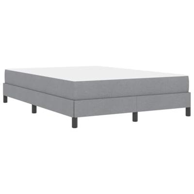 Boxspring bed Anders Lichtgrijs 160 x 200 cm Stof