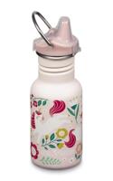 Klean Kanteen KlK 12oz Classic Narrow (w/ Sippy Cap) Drinkfles - thumbnail