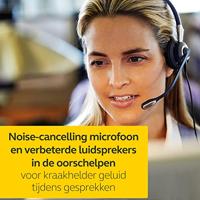 Jabra Biz 2400 II USB-A CC UC On-Ear Mono Headset - Unified Communications Geoptimaliseerde Noise-Cancelling Kabel-hoofdtelefoon met HD Voice en programmeerbare bedieningseenheid - thumbnail