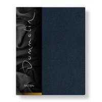 Dommelin Dommelin Laken Uni Satijn 300TC 540 Nachtblauw 240x270 cm - thumbnail