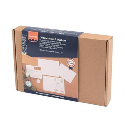 Florence • kaarten + enveloppen set a6 wit