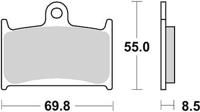 TRW remblokken "mcb 595 brake pad mcb 595 pc organic perf.comfort - thumbnail