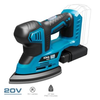 Enzo Koma tools accu schuurmachine | 20V | zonder accu - 6490150 Enzo Koma tools accu schuurmachine | 20V | zonder accu - 6490150
