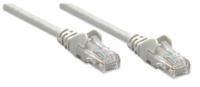 Intellinet 336628 RJ45 Netwerkkabel, patchkabel CAT 5e U/UTP 1.50 m Grijs 1 stuk(s) - thumbnail
