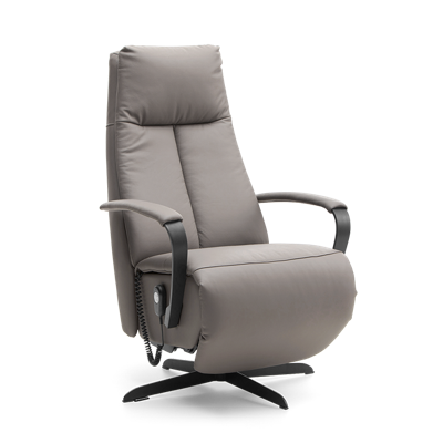 Sta-op Stoel J-102 Grijs Leer