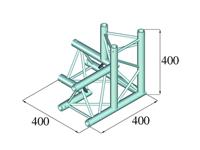 Alutruss DECOLOCK DQ3-PAL34 Driehoek truss 3-voudige hoek 90 ° - thumbnail