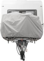 Proplus xl fietshoes - 210d oxford ripstop - lichtgrijs - 2 fietsen - e-bikes - thumbnail