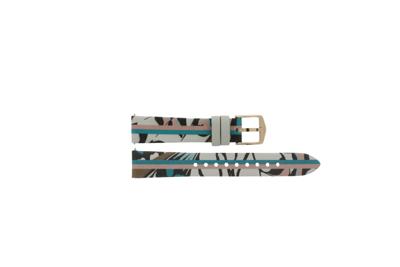 Horlogeband Fossil ES4609 Leder Multicolor 16mm Horlogeband Fossil ES4609 Leder Multicolor 16mm