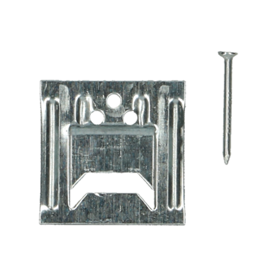 pgb-Europe PGB-FASTENERS | Profielklem type K Ø 3mm + nagel Zn | 250 st 000KLE00100303