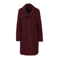 Cassis teddy jas donkerrood - thumbnail