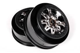 2.2 3.0 Raceline Renegade Wheels - 34mm (Chrome/Black) (2pcs) (AX08106)