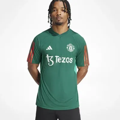 Manchester United Tiro 23 Trainingsshirt Senior 2023/2024 - Maat XL - Kleur: Groen | Soccerfanshop