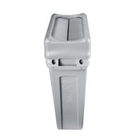 Rubbermaid deksel voor afvalcontainer Slim Jim, tuimeldeksel, grijs - thumbnail