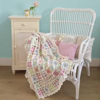 Haakpakket byClaire Pastel Bloemendeken - thumbnail