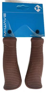 M-Wave handvatten cloud base bruin 13 cm per paar op kaart