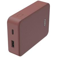 Hama Colour 10 Power Pack 10000 mAh 2 Outputs:USB-C USB-A Powerbank Rood - thumbnail