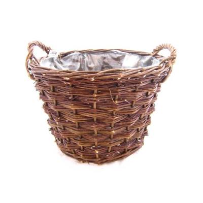 Baskin Mand wilg rond 44x31/36cm