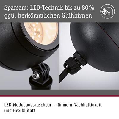 Paulmann 94770 Kikolo LED-tuinspot LED 6.2 W Antraciet Paulmann 94770 Kikolo LED-tuinspot LED 6.2 W Antraciet