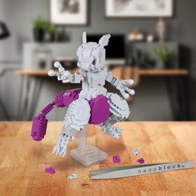 Van stenen gebouwd figuur - BANDAI - NANOBLOCK - Pokémon - Mewtwo