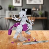 Van stenen gebouwd figuur - BANDAI - NANOBLOCK - Pokémon - Mewtwo - thumbnail