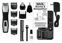 Baardtrimmer - WAHL - GROOMSMAN PRO - 2,4 V - 6 kammen - Batterijduur: 60 min - Zwart / Zilver - thumbnail